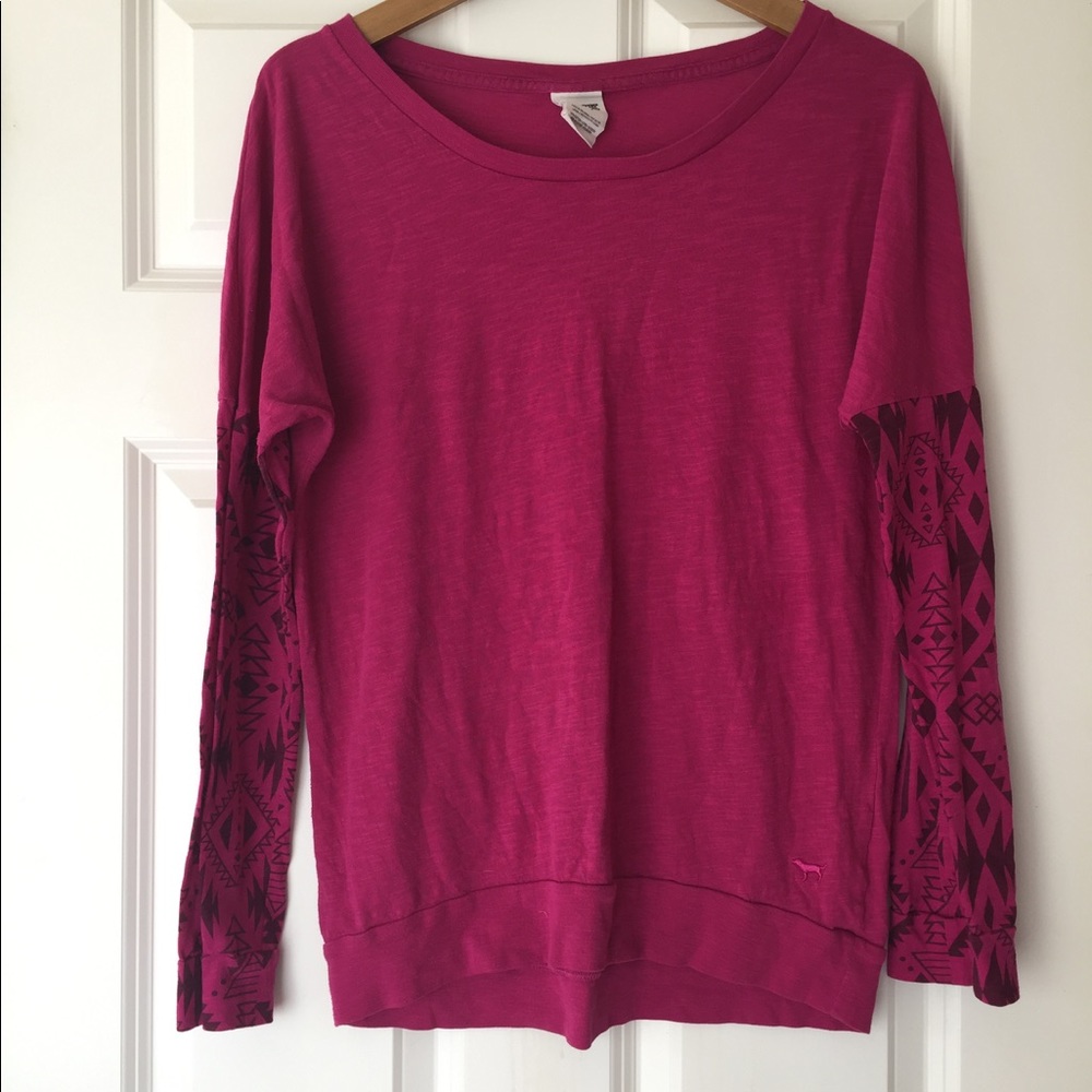 Victoria's Secret Pink long Sleeve Tee. Size Small
